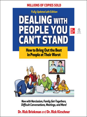 cover image of Dealing With People You Can't Stand